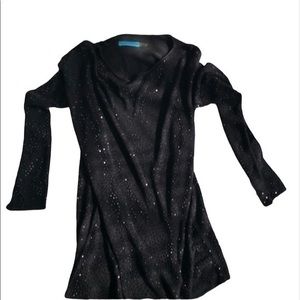 Alice + Olivia Rhinestone Top Size M